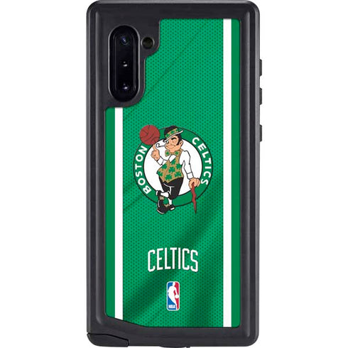 NBA Boston Celtics Galaxy Note 10 Waterproof Case