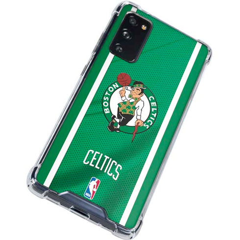 NBA Boston Celtics Galaxy S20 FE Clear Case