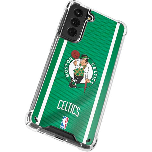NBA Boston Celtics Galaxy S21 5G Clear Case