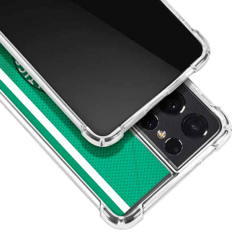 NBA Boston Celtics Galaxy S21 Ultra 5G Clear Case