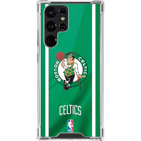 NBA Boston Celtics Galaxy S22 Ultra Clear Case