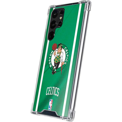 NBA Boston Celtics Galaxy S22 Ultra Clear Case