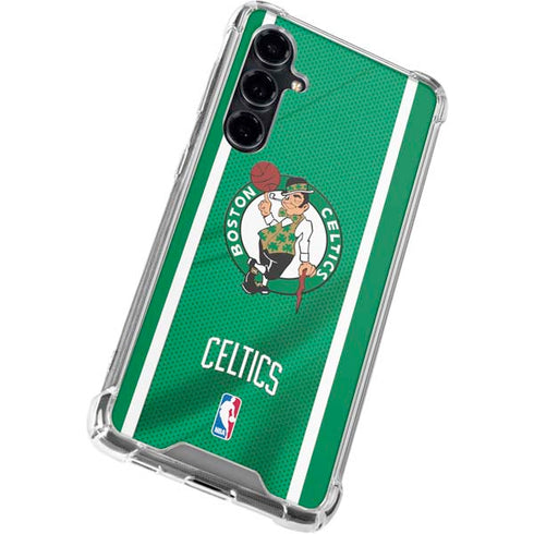NBA Boston Celtics Galaxy S23 FE Clear Case