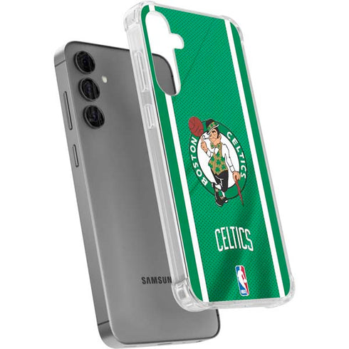 NBA Boston Celtics Galaxy S24 Plus Clear Case