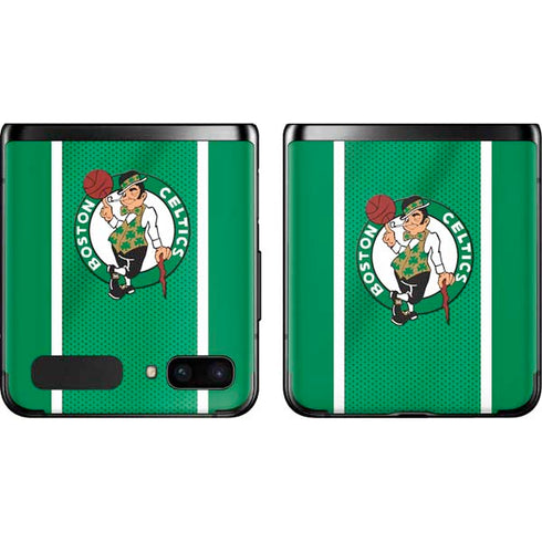 NBA Boston Celtics Galaxy Z Flip Skin
