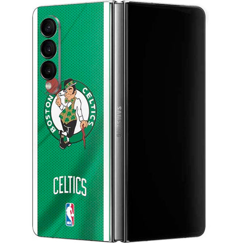 NBA Boston Celtics Galaxy Z Fold4 5G Skin