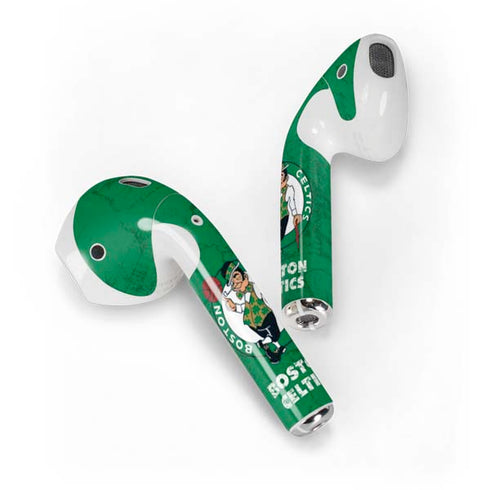 NBA Boston Celtics Green Primary Logo Apple AirPods Skin