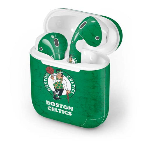 NBA Boston Celtics Green Primary Logo Apple AirPods Skin