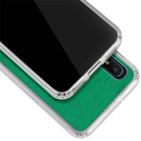 NBA Boston Celtics Green Primary Logo Galaxy A10e Clear Case