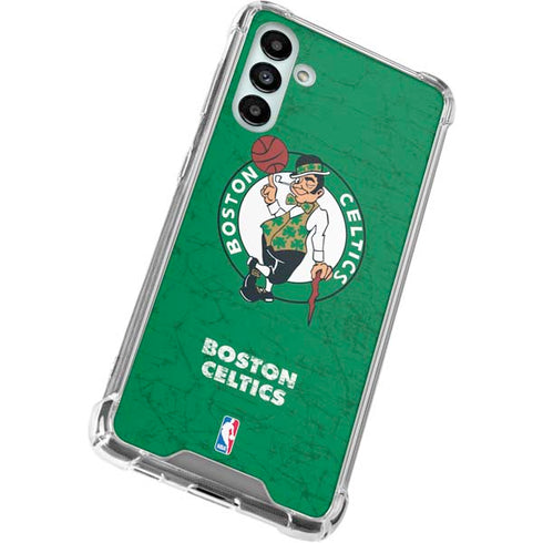 NBA Boston Celtics Green Primary Logo Galaxy A13 5G Clear Case