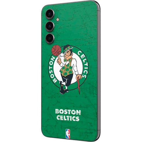 NBA Boston Celtics Green Primary Logo Galaxy A14 5G Skin