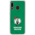 NBA Boston Celtics Green Primary Logo Galaxy A20 Clear Case