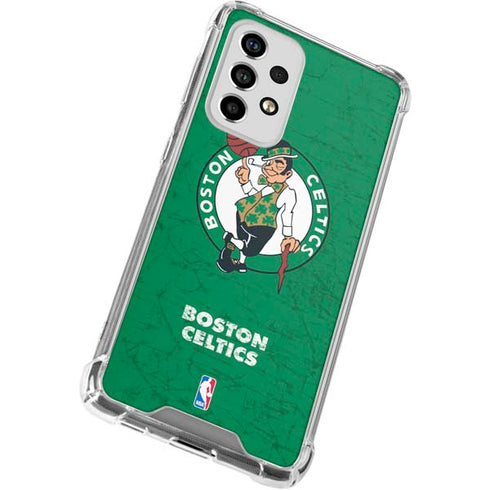 NBA Boston Celtics Green Primary Logo Galaxy A53 5G Clear Case