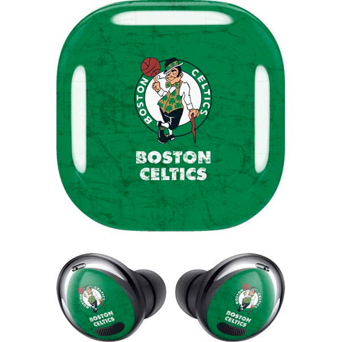 NBA Boston Celtics Green Primary Logo Galaxy Buds Pro Skin