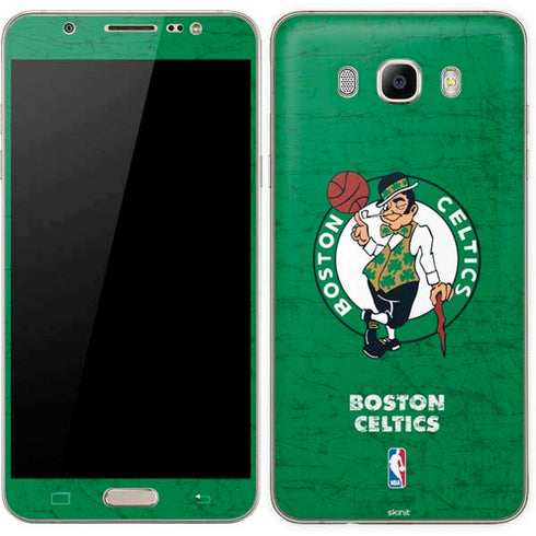 NBA Boston Celtics Green Primary Logo Galaxy J7 Skin