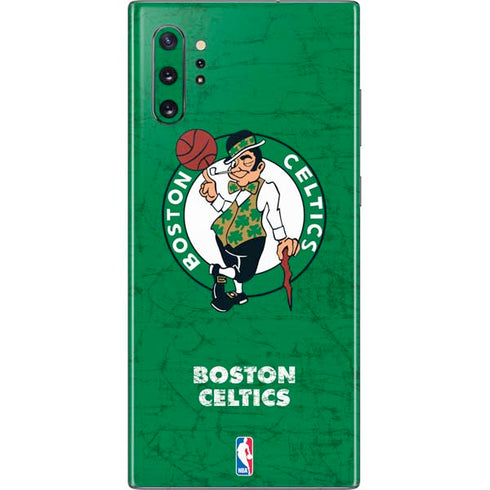 NBA Boston Celtics Green Primary Logo Galaxy Note 10 Plus Skin