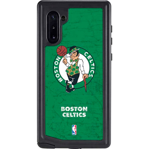 NBA Boston Celtics Green Primary Logo Galaxy Note 10 Waterproof Case