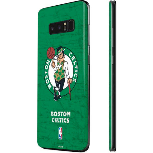 NBA Boston Celtics Green Primary Logo Galaxy Note 8 Skin