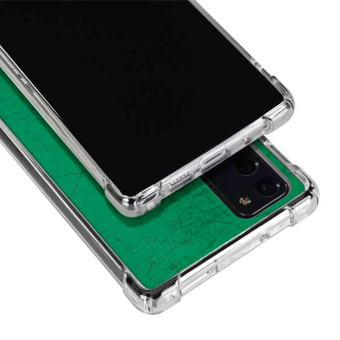 NBA Boston Celtics Green Primary Logo Galaxy Note20 5G Clear Case