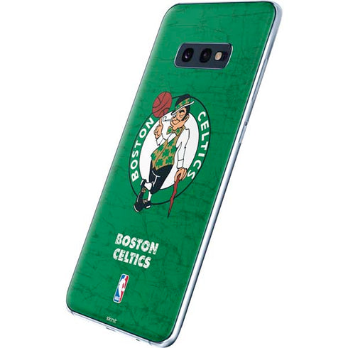 NBA Boston Celtics Green Primary Logo Galaxy S10e Skin