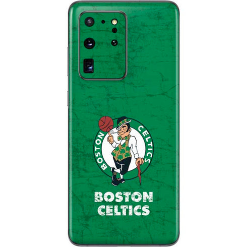 NBA Boston Celtics Green Primary Logo Galaxy S20 Ultra 5G Skin
