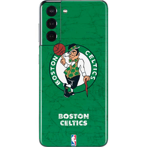 NBA Boston Celtics Green Primary Logo Galaxy S21 5G Skin