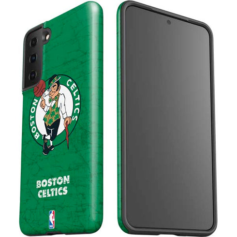 NBA Boston Celtics Green Primary Logo Galaxy S21 FE Pro Case