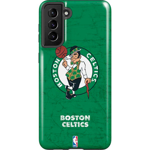 NBA Boston Celtics Green Primary Logo Galaxy S21 Plus 5G Pro Case