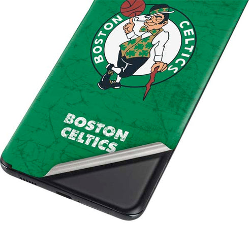 NBA Boston Celtics Green Primary Logo Galaxy S21 Plus 5G Skin