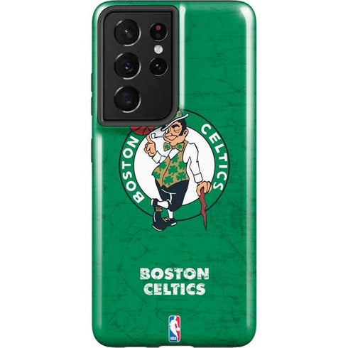 NBA Boston Celtics Green Primary Logo Galaxy S21 Ultra 5G Pro Case