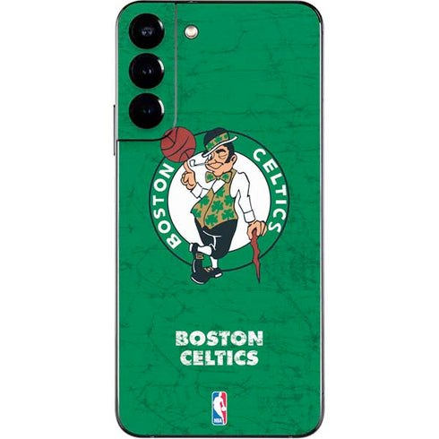 NBA Boston Celtics Green Primary Logo Galaxy S22 Plus Skin