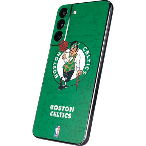 NBA Boston Celtics Green Primary Logo Galaxy S22 Plus Skin