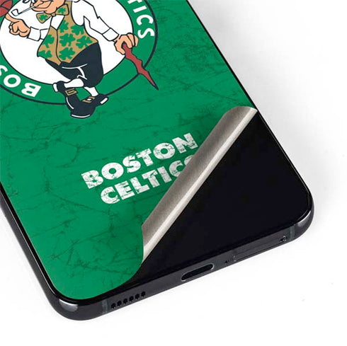 NBA Boston Celtics Green Primary Logo Galaxy S22 Plus Skin