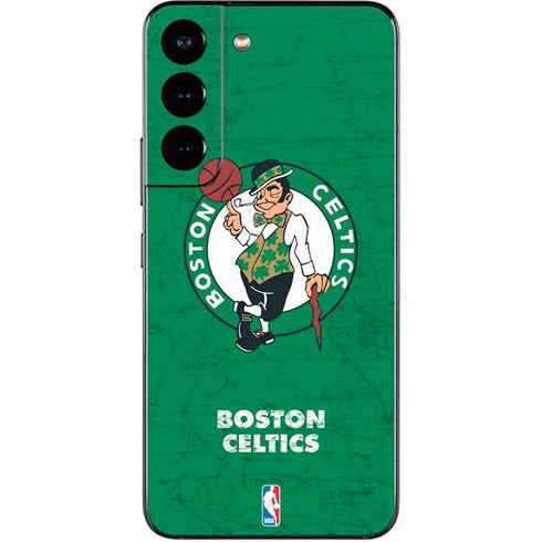NBA Boston Celtics Green Primary Logo Galaxy S22 Skin