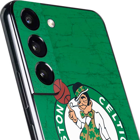 NBA Boston Celtics Green Primary Logo Galaxy S22 Skin