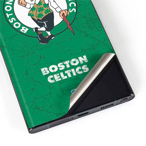 NBA Boston Celtics Green Primary Logo Galaxy S22 Ultra Skin