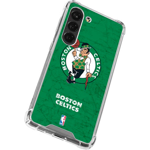 NBA Boston Celtics Green Primary Logo Galaxy S23 Clear Case
