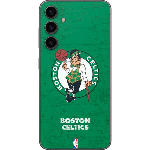 NBA Boston Celtics Green Primary Logo Galaxy S23 FE Skin
