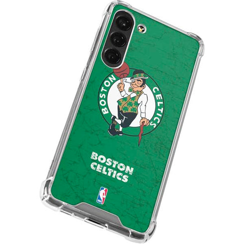 NBA Boston Celtics Green Primary Logo Galaxy S23 Plus Clear Case