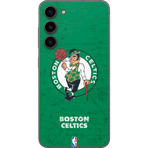 NBA Boston Celtics Green Primary Logo Galaxy S23 Plus Skin