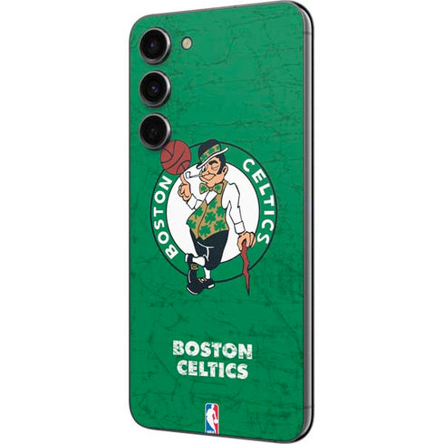 NBA Boston Celtics Green Primary Logo Galaxy S23 Plus Skin