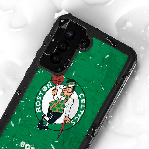 NBA Boston Celtics Green Primary Logo Galaxy S23 Plus Waterproof Case