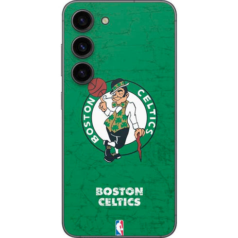 NBA Boston Celtics Green Primary Logo Galaxy S23 Skin