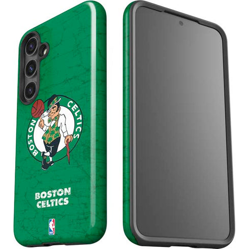 NBA Boston Celtics Green Primary Logo Galaxy S24 Plus Impact Case