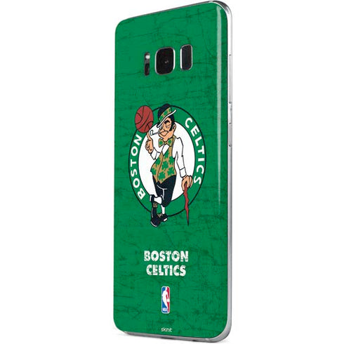 NBA Boston Celtics Green Primary Logo Galaxy S8 Skin