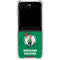 NBA Boston Celtics Green Primary Logo Galaxy Z Flip5 5G Clear Case