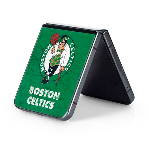 NBA Boston Celtics Green Primary Logo Galaxy Z Flip5 5G Skin