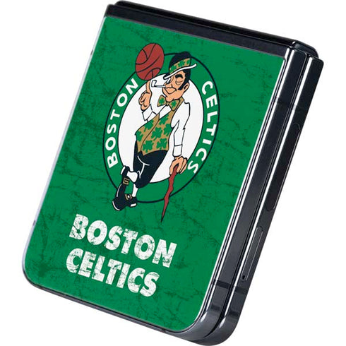 NBA Boston Celtics Green Primary Logo Galaxy Z Flip5 5G Skin
