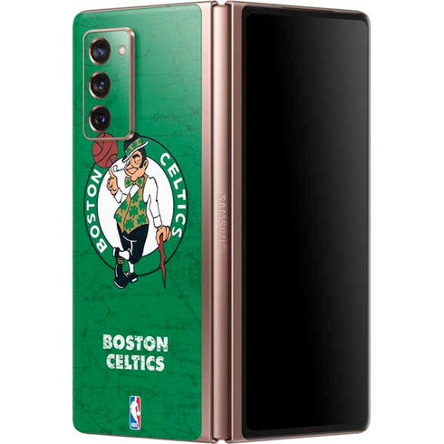 NBA Boston Celtics Green Primary Logo Galaxy Z Fold2 5G Skin