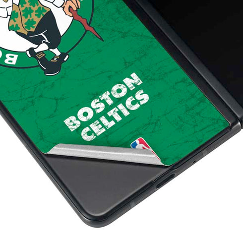 NBA Boston Celtics Green Primary Logo Galaxy Z Fold4 5G Skin